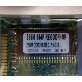 256 Mb DDR1 ECC Registered Transcend pc-2100 (266MHz) DDR266 REG 2.5-3-3 REGDDR AR (Елец)