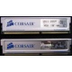 Память 2 шт по 512Mb DDR Corsair XMS3200 CMX512-3200C2PT XMS3202 V5.2 400MHz CL 2.0 0615197-0 Platinum Series (Елец)
